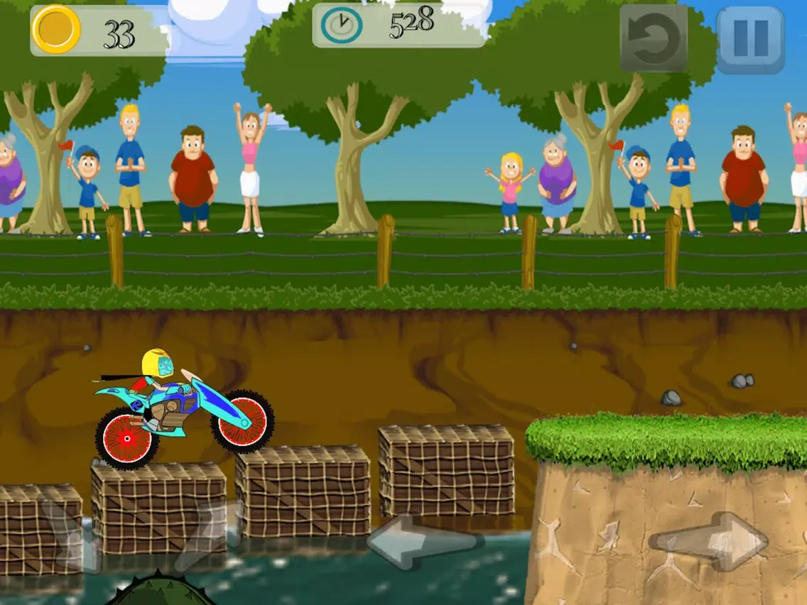 Capturas de pantalla de Ryan and the fun Bike Racing iPad 