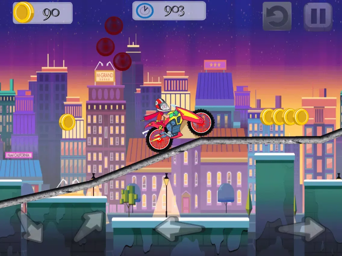 Capturas de pantalla de Ryan and the fun Bike Racing iPad 