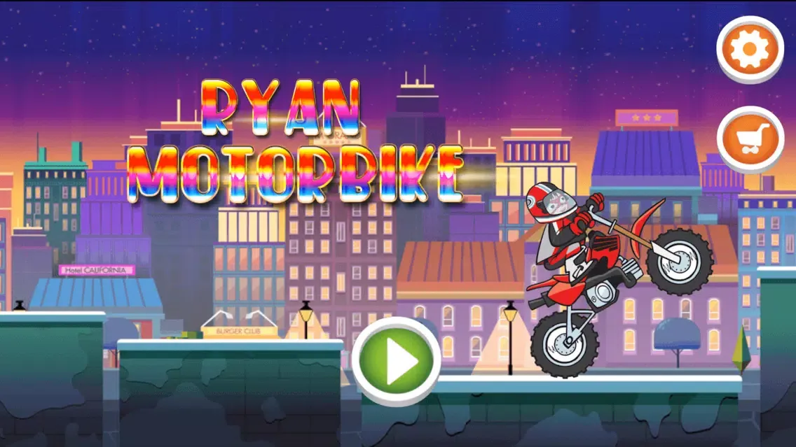 Capturas de pantalla de Ryan and the fun Bike Racing