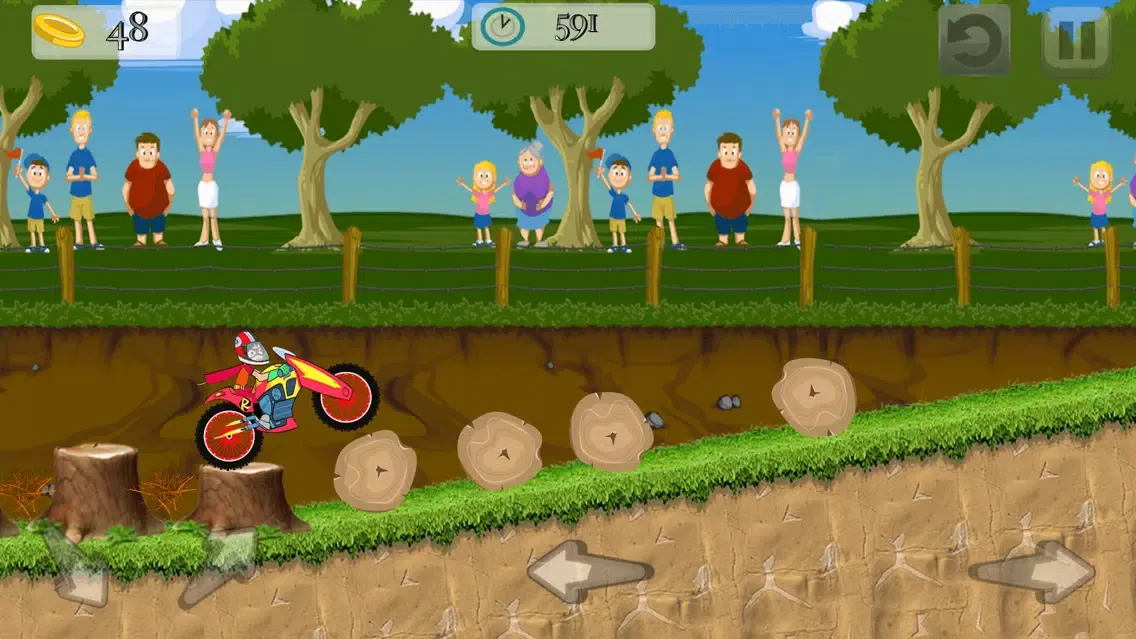 Capturas de pantalla de Ryan and the fun Bike Racing