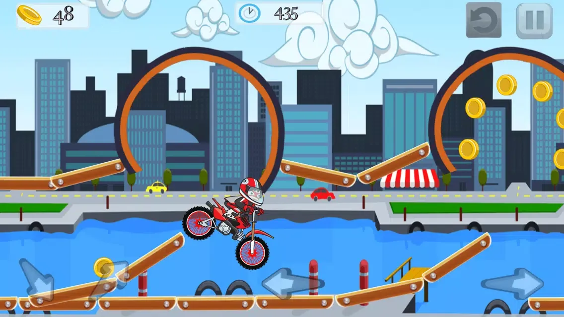 Capturas de pantalla de Ryan and the fun Bike Racing