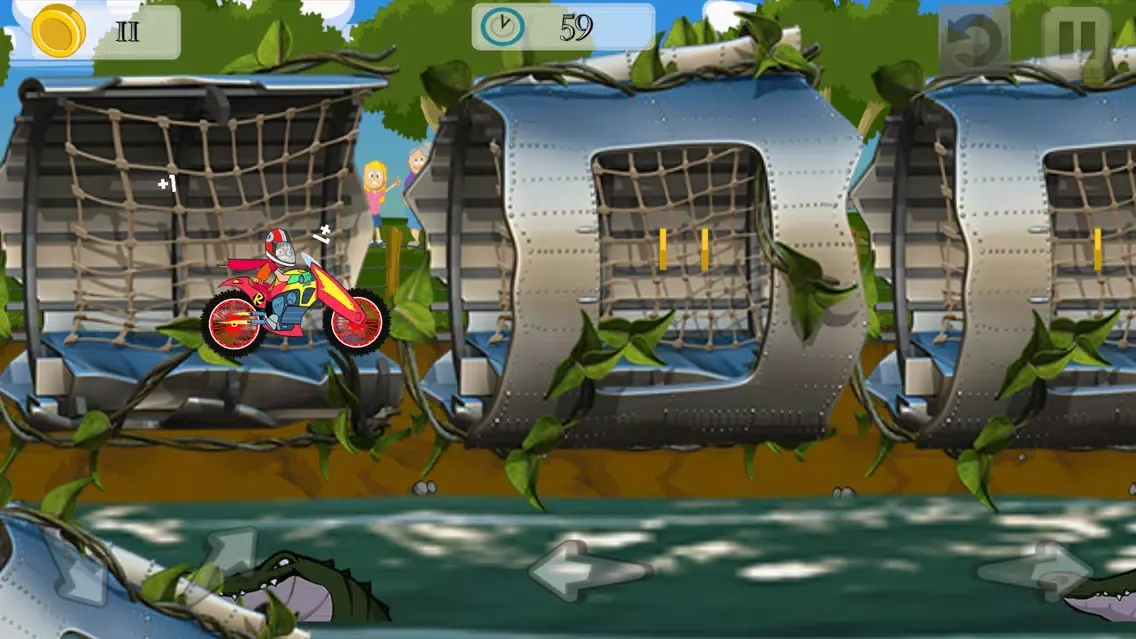 Capturas de pantalla de Ryan and the fun Bike Racing
