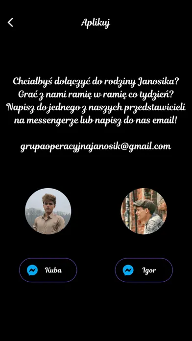 Grupa Operacyjna Janosik - CF سکرین شاٹس