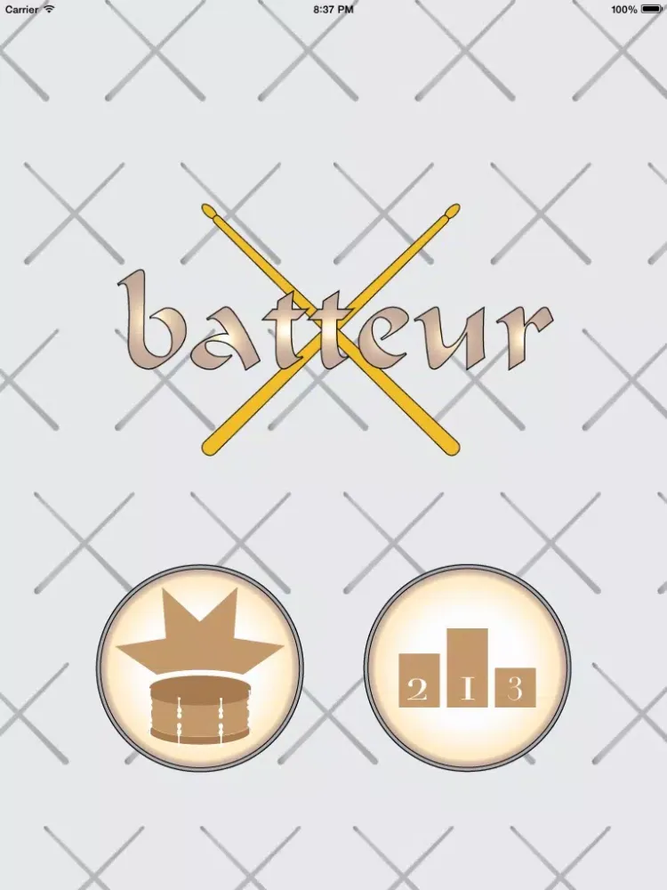 batteur iPad 应用截图