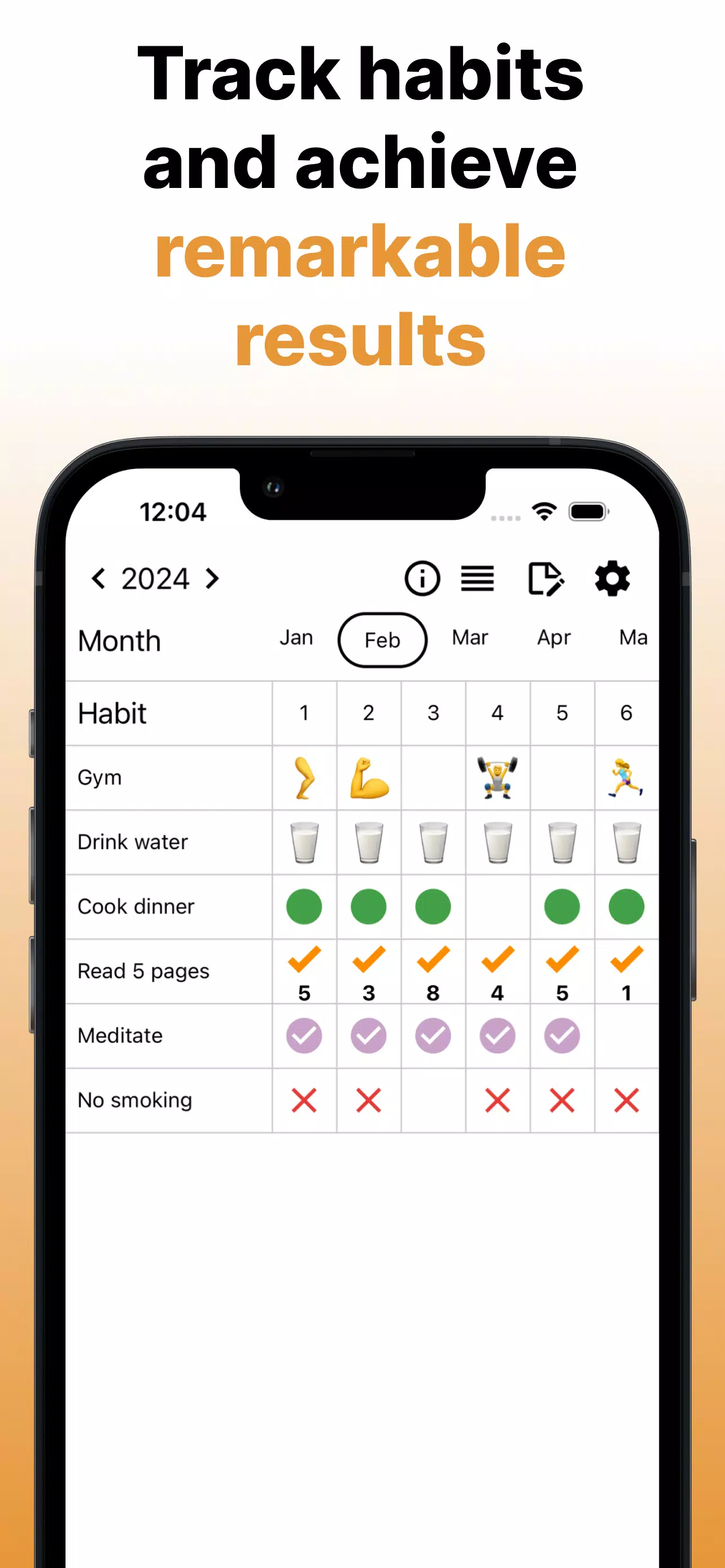 Habits - Habit Tracker & Notes Screenshots