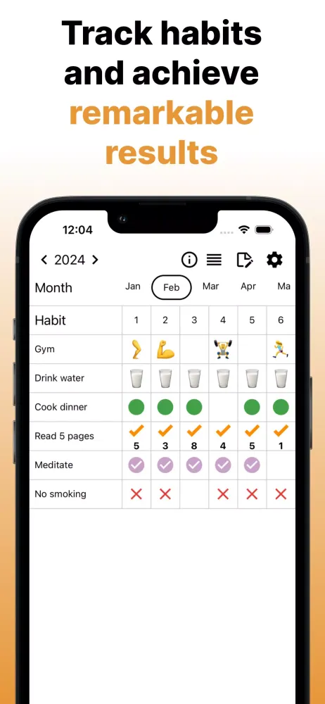 Habits - Habit Tracker & Notes スクリーンショット