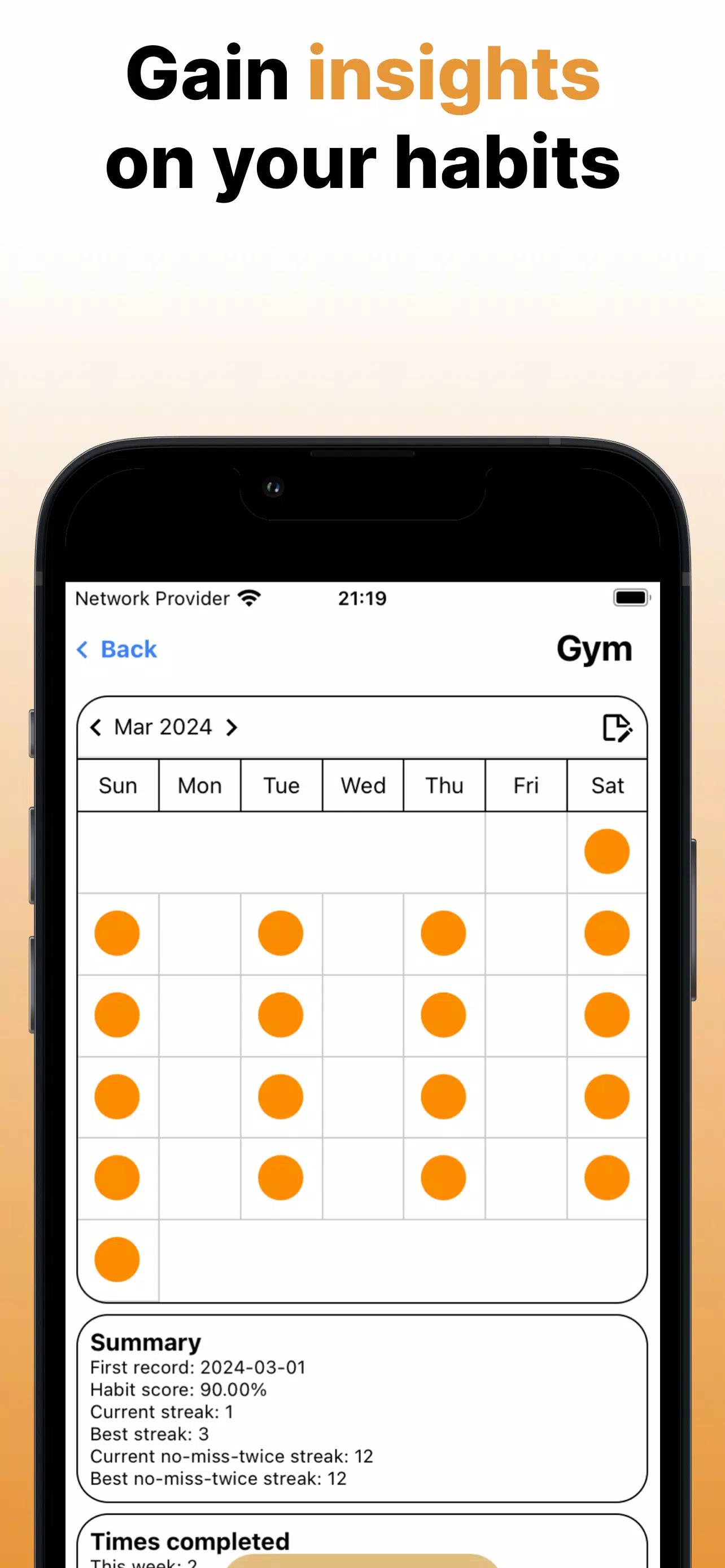 Habits - Habit Tracker & Notes Screenshots