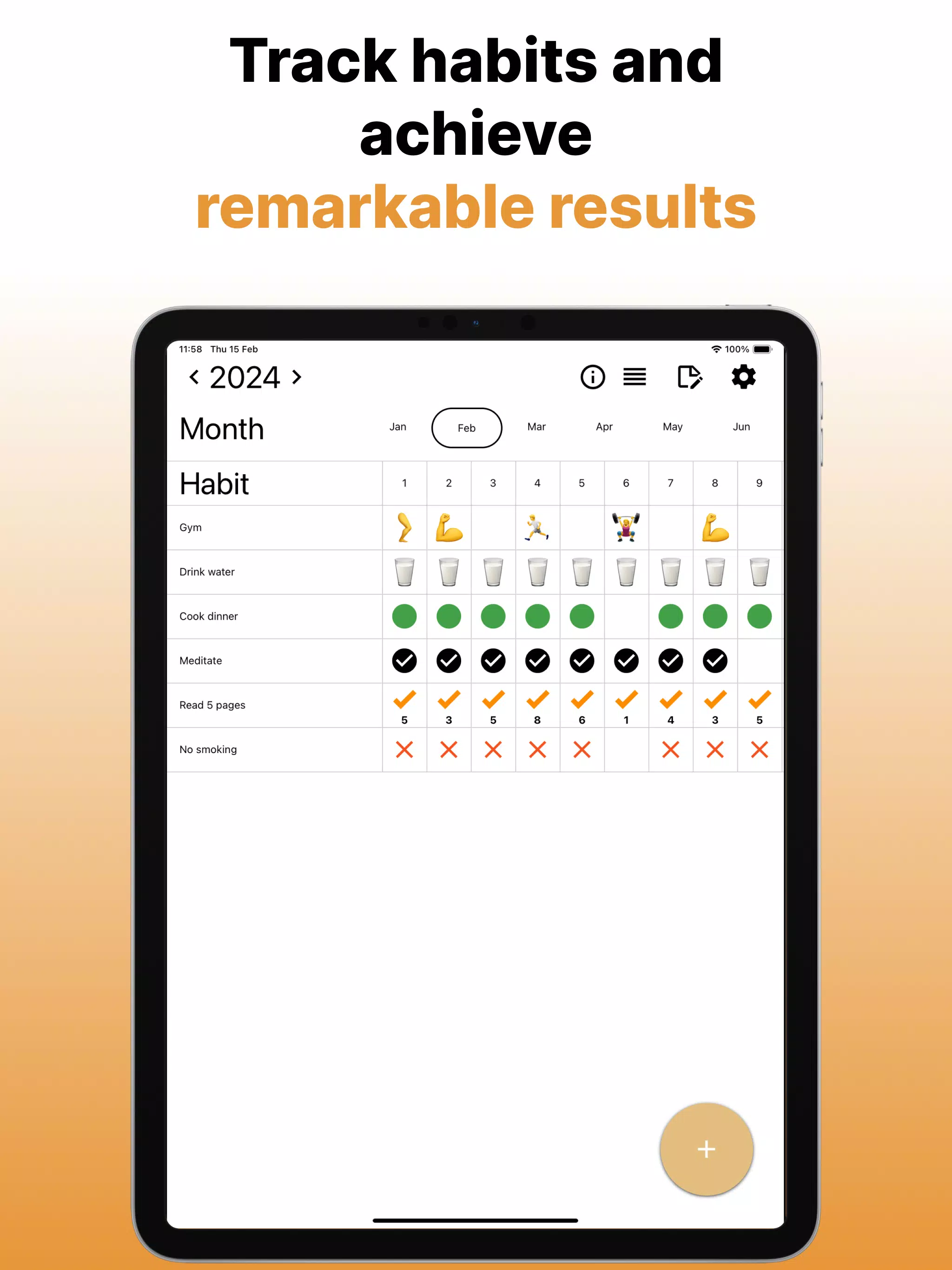 Habits - Habit Tracker & Notes Screenshots