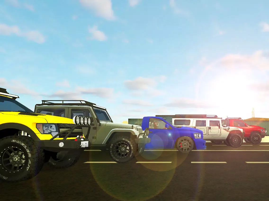 Capturas de pantalla de Extreme SUV Racer iPad 