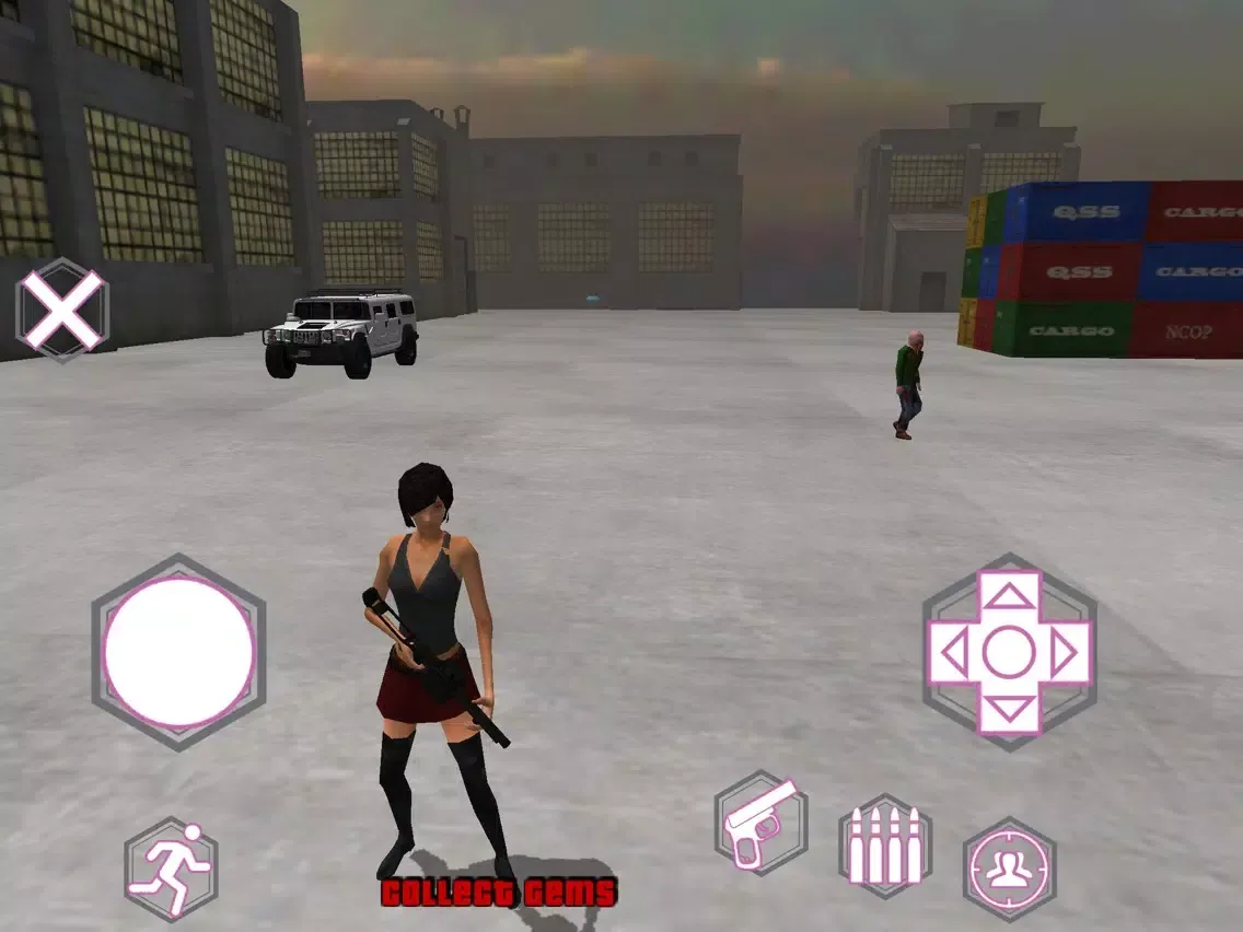 Girl vs Zombies Kill iPad  スクリーンショット