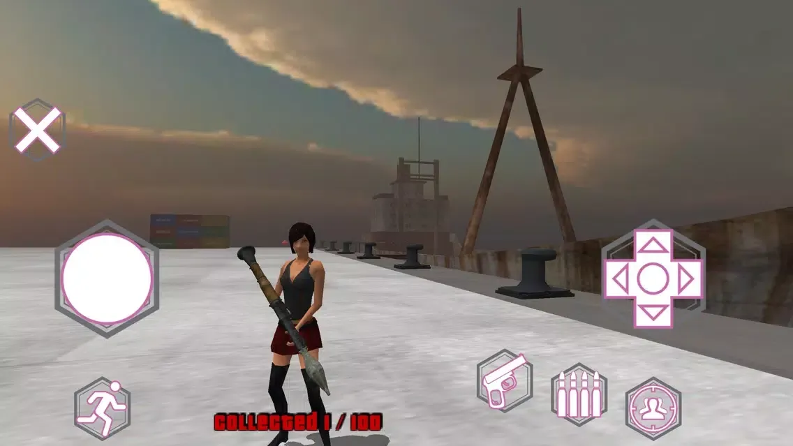 Girl vs Zombies Kill スクリーンショット