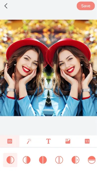 Zrzuty ekranu Photo Mirror - Image Editor