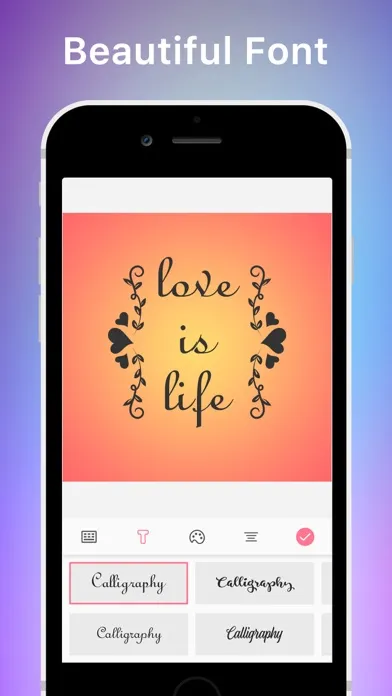 Tangkapan layar Calligraphy - Art Maker