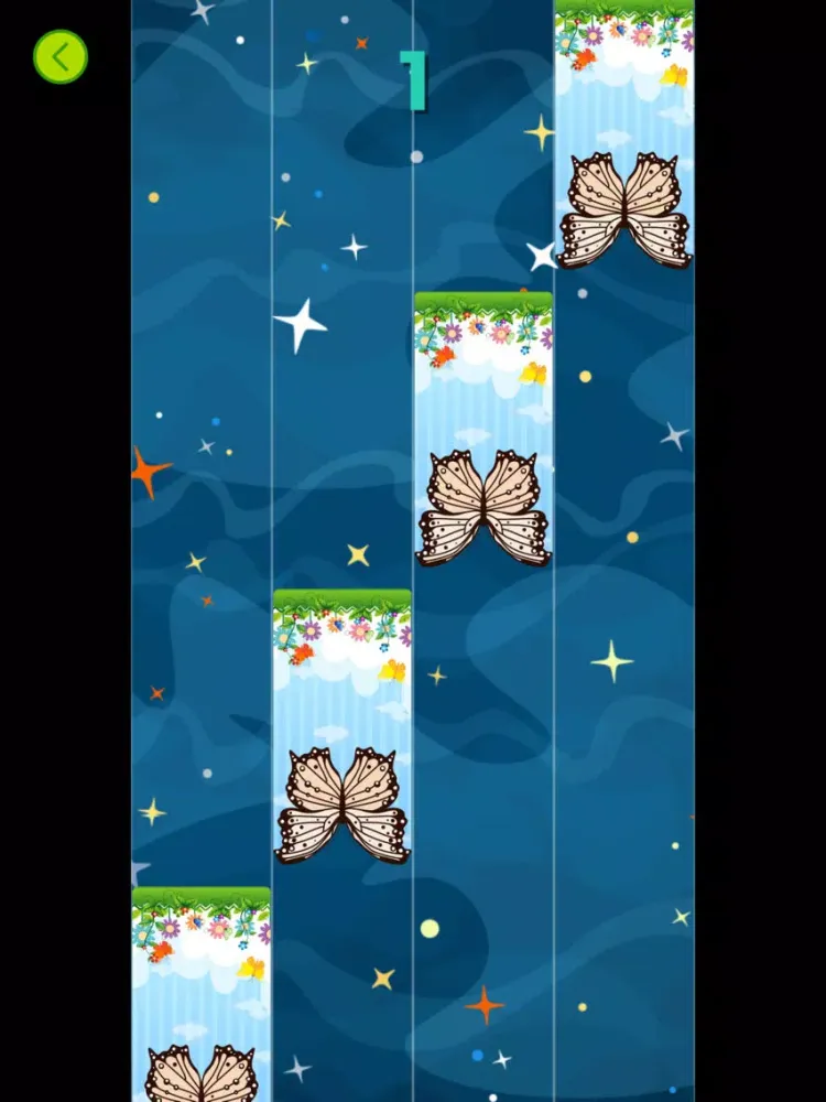 Butterfly Piano Tiles 2019 iPad  Screenshots