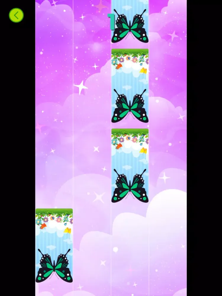 Butterfly Piano Tiles 2019 iPad  Screenshots