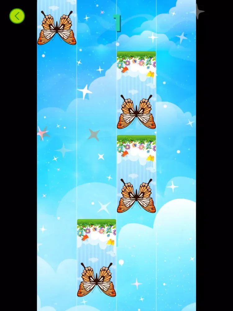 Butterfly Piano Tiles 2019 iPad  Screenshots