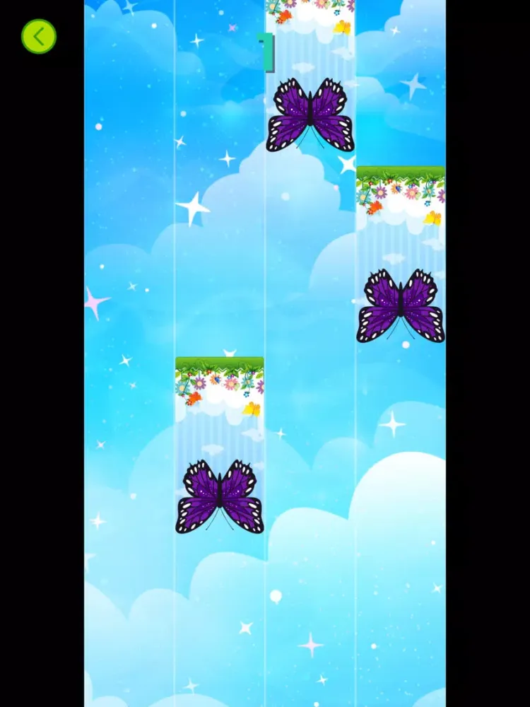 Butterfly Piano Tiles 2019 iPad  Screenshots