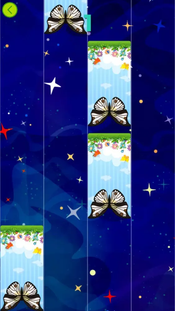 Butterfly Piano Tiles 2019 Screenshots