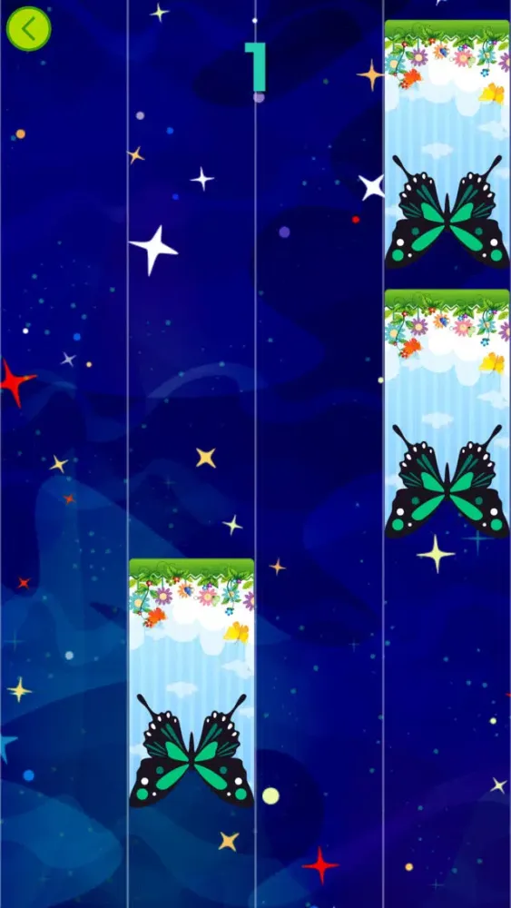 Butterfly Piano Tiles 2019 Screenshots