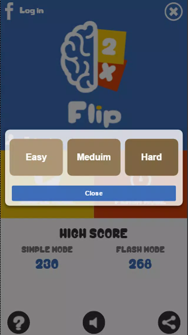 Ảnh chụp màn hình của 2x flip