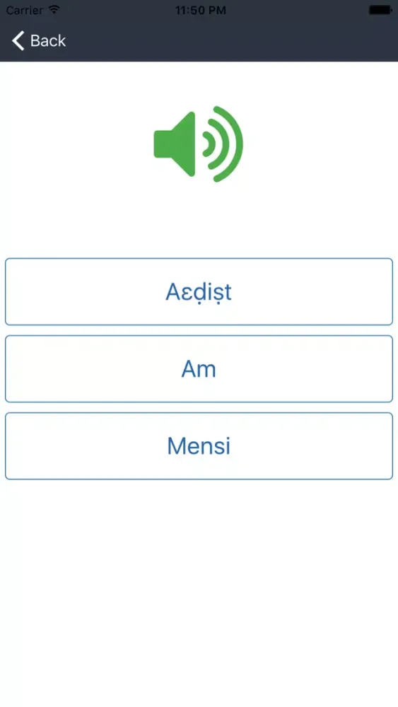 Tangkapan layar AmazighLanguage