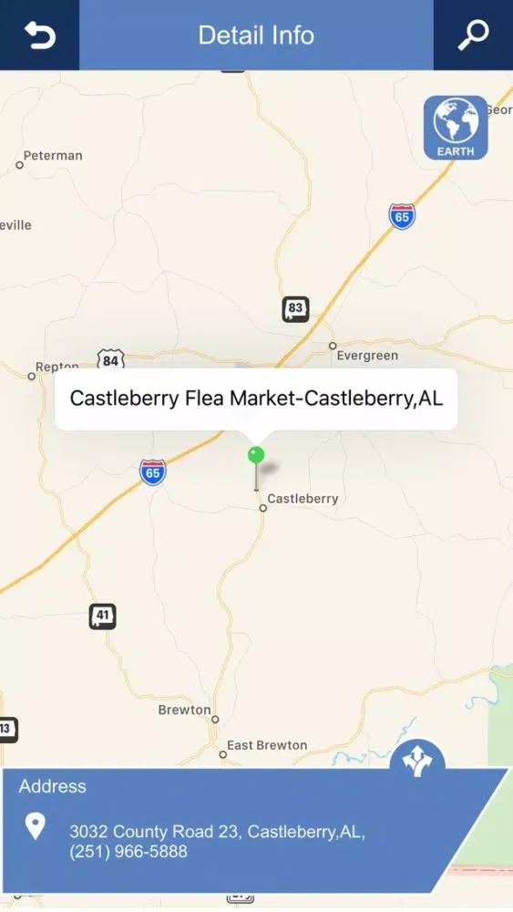 Tangkapan layar USA & Canada Flea Markets