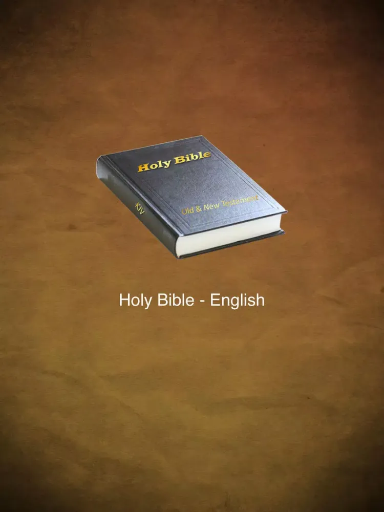 Ảnh chụp màn hình của Holy Bible - English iPad 