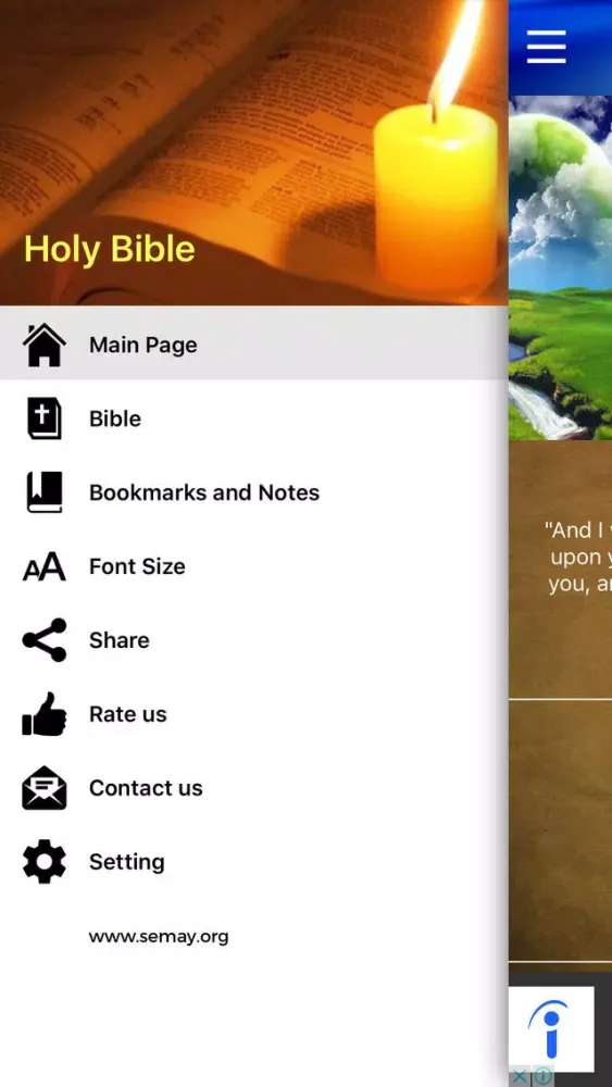 Ảnh chụp màn hình của Holy Bible - English