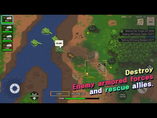 Capturas de tela do Team SIX - Armored Troops iPad 