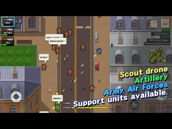 Capturas de tela do Team SIX - Armored Troops iPad 