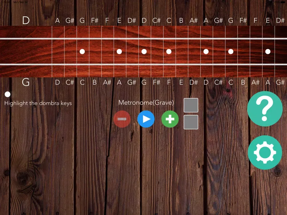 Dombra Simulator iPad  Ekran Görüntüleri