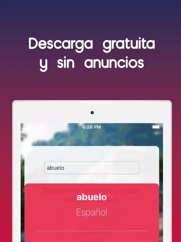 Traductor Lenguas Chiapanecas iPad  سکرین شاٹس