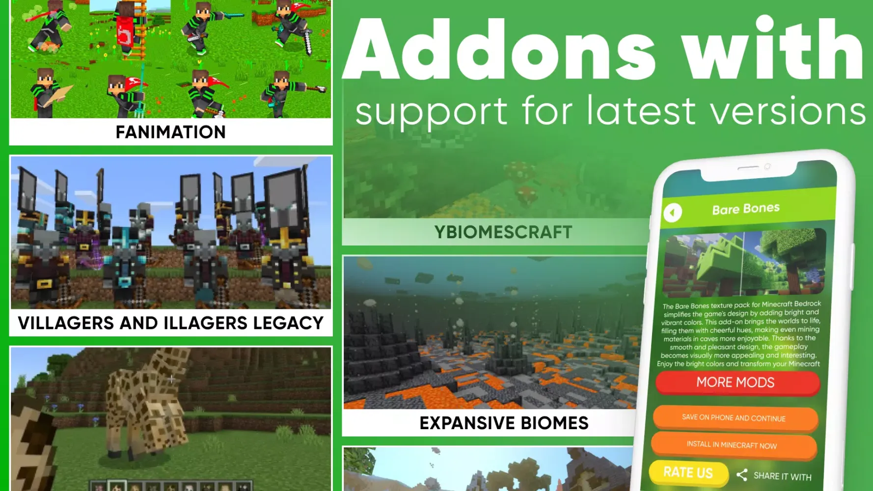 Zrzuty ekranu Collection of Minecraft Mods