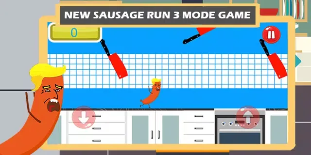 Capturas de pantalla de sausage run 3