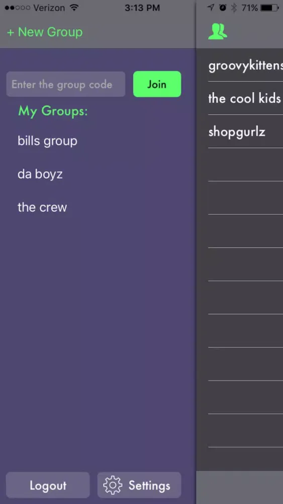 GroupNight Screenshots