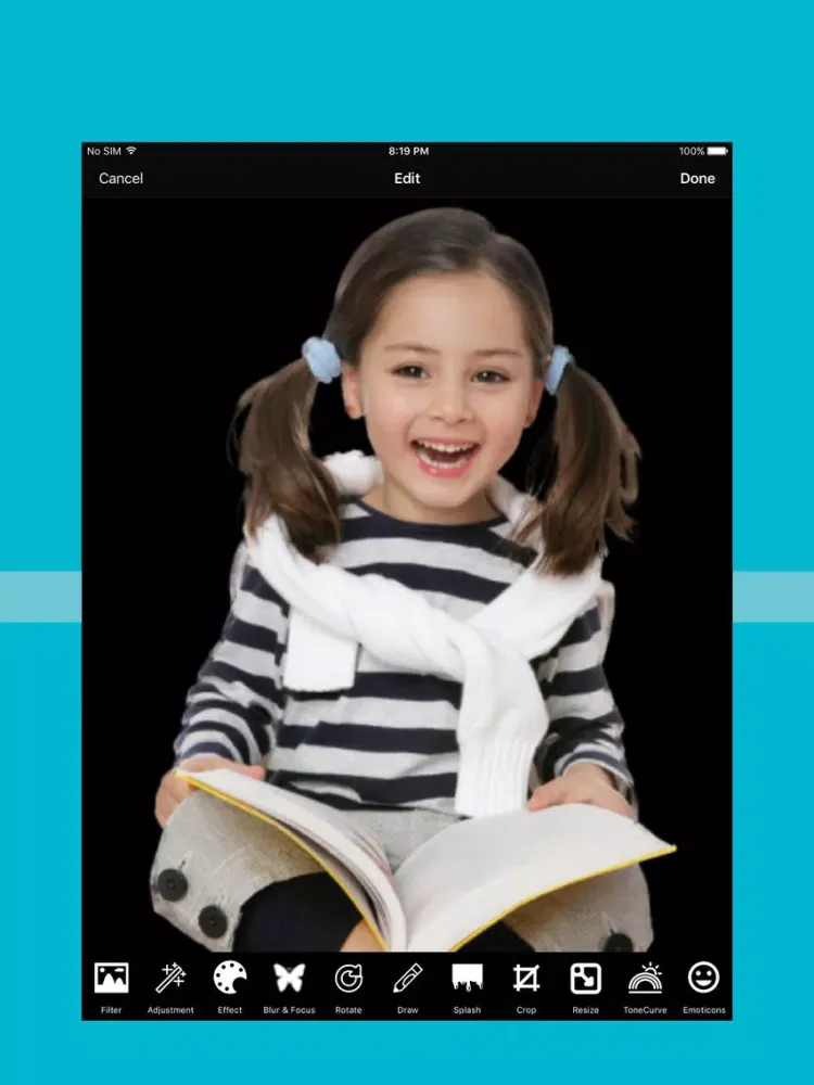 Easy Photo Editor - محرر الصور iPad 應用截圖