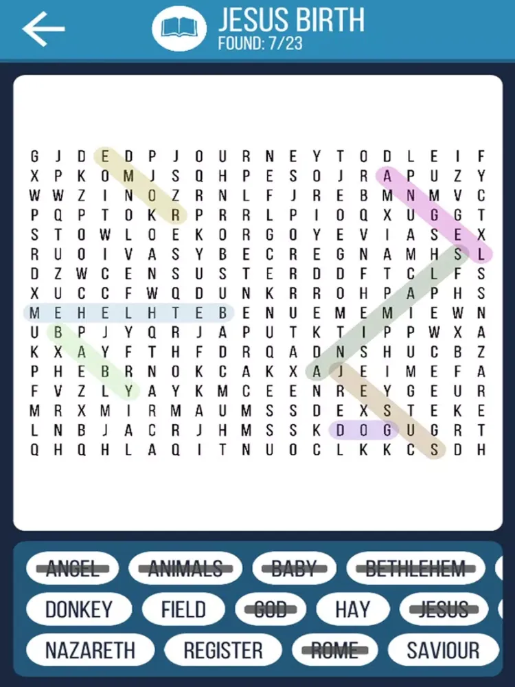 صور Bible Stories Word Search New Testament 2 iPad 