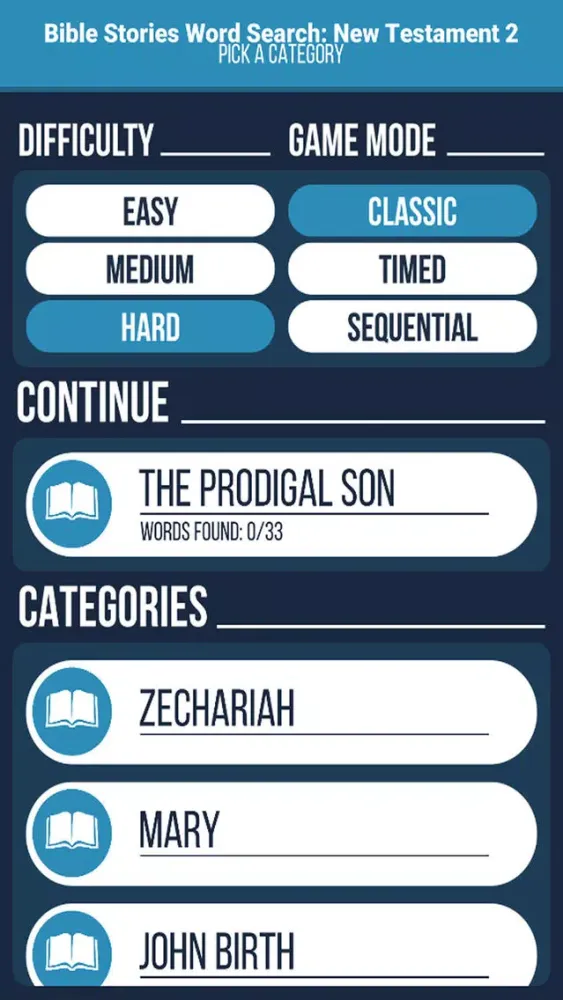 صور Bible Stories Word Search New Testament 2