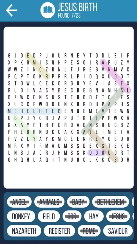 صور Bible Stories Word Search New Testament 2