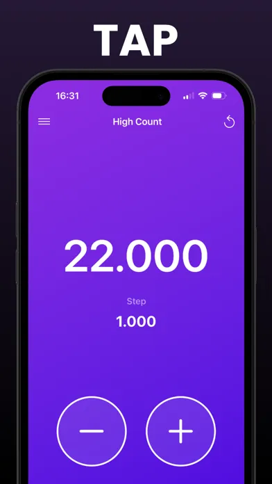 Captures d'écran de Click & Count
