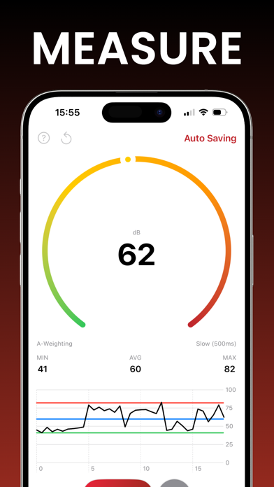 Capturas de pantalla de Decibelmeter - dB