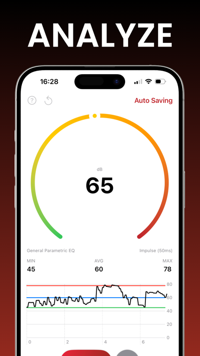 Capturas de pantalla de Decibelmeter - dB