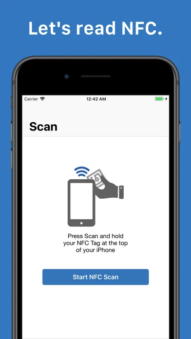 Tangkapan skrin NFC Tag Reader Pro