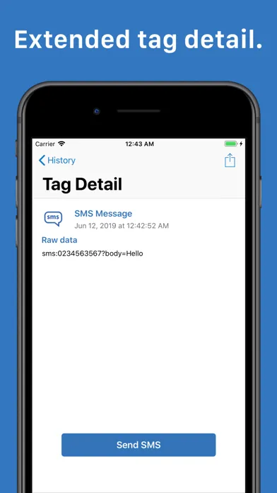 Tangkapan skrin NFC Tag Reader Pro