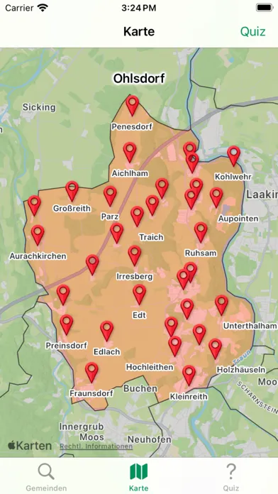 Capturas de pantalla de Geo Quiz Austria
