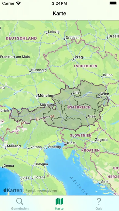 Capturas de pantalla de Geo Quiz Austria
