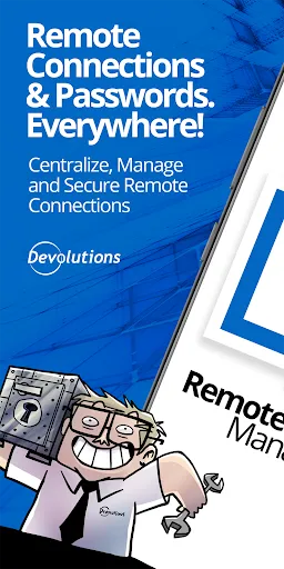 Tangkapan layar Remote Desktop Manager