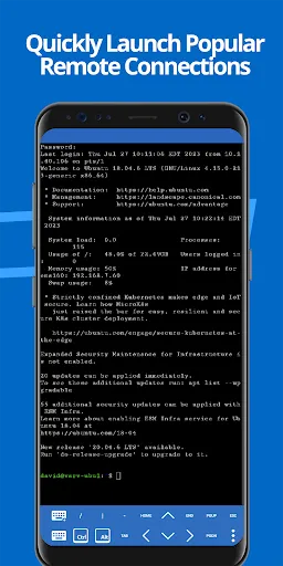 Tangkapan layar Remote Desktop Manager