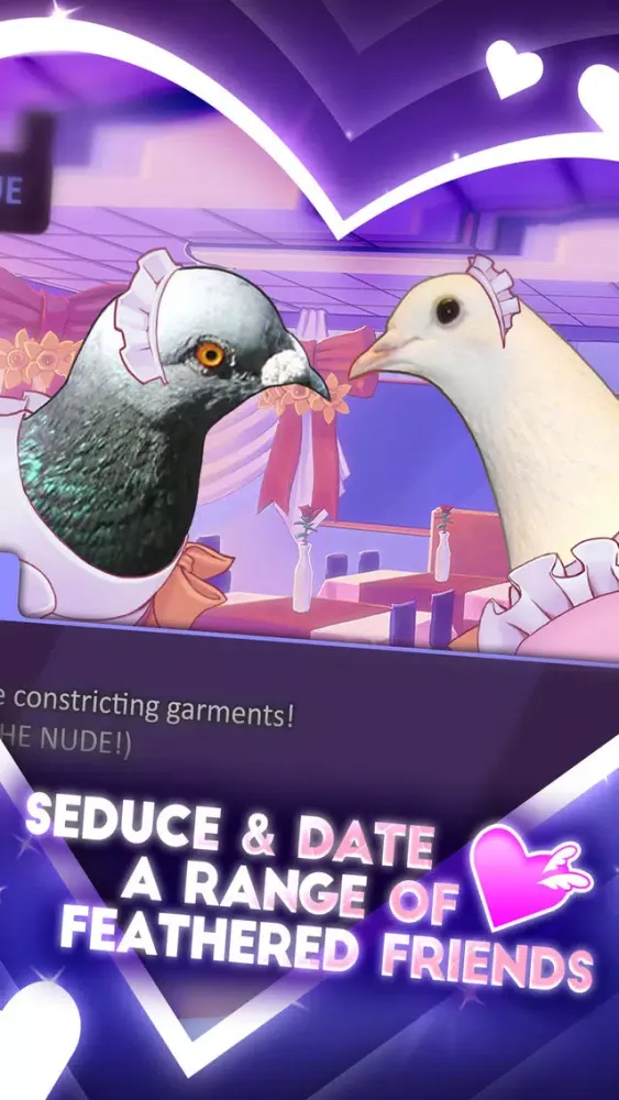 Capturas de tela do Hatoful Boyfriend