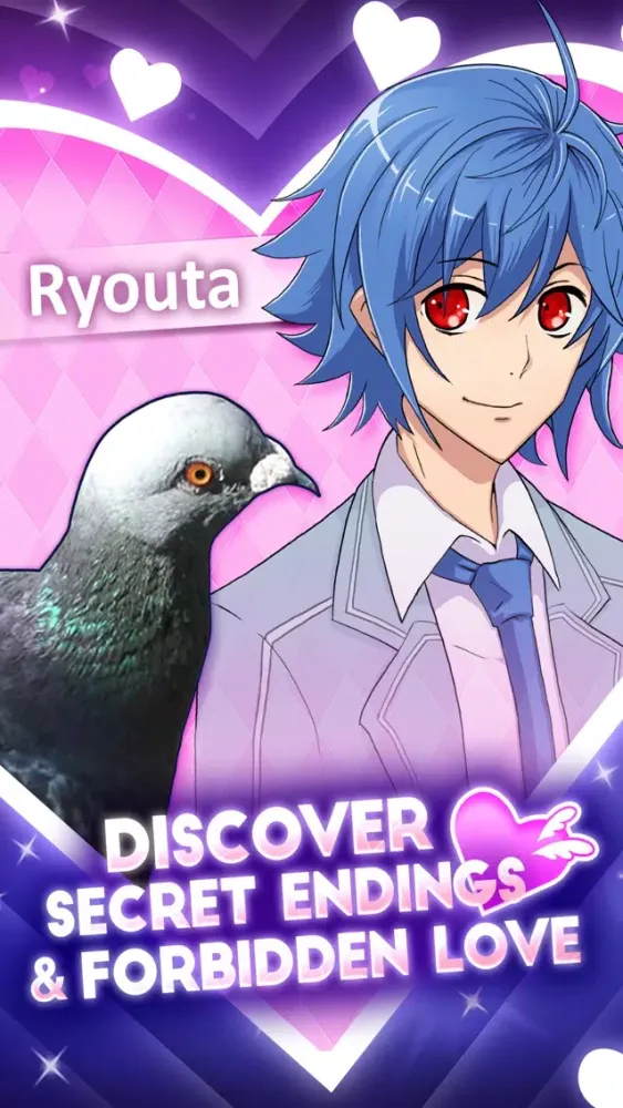 Capturas de tela do Hatoful Boyfriend